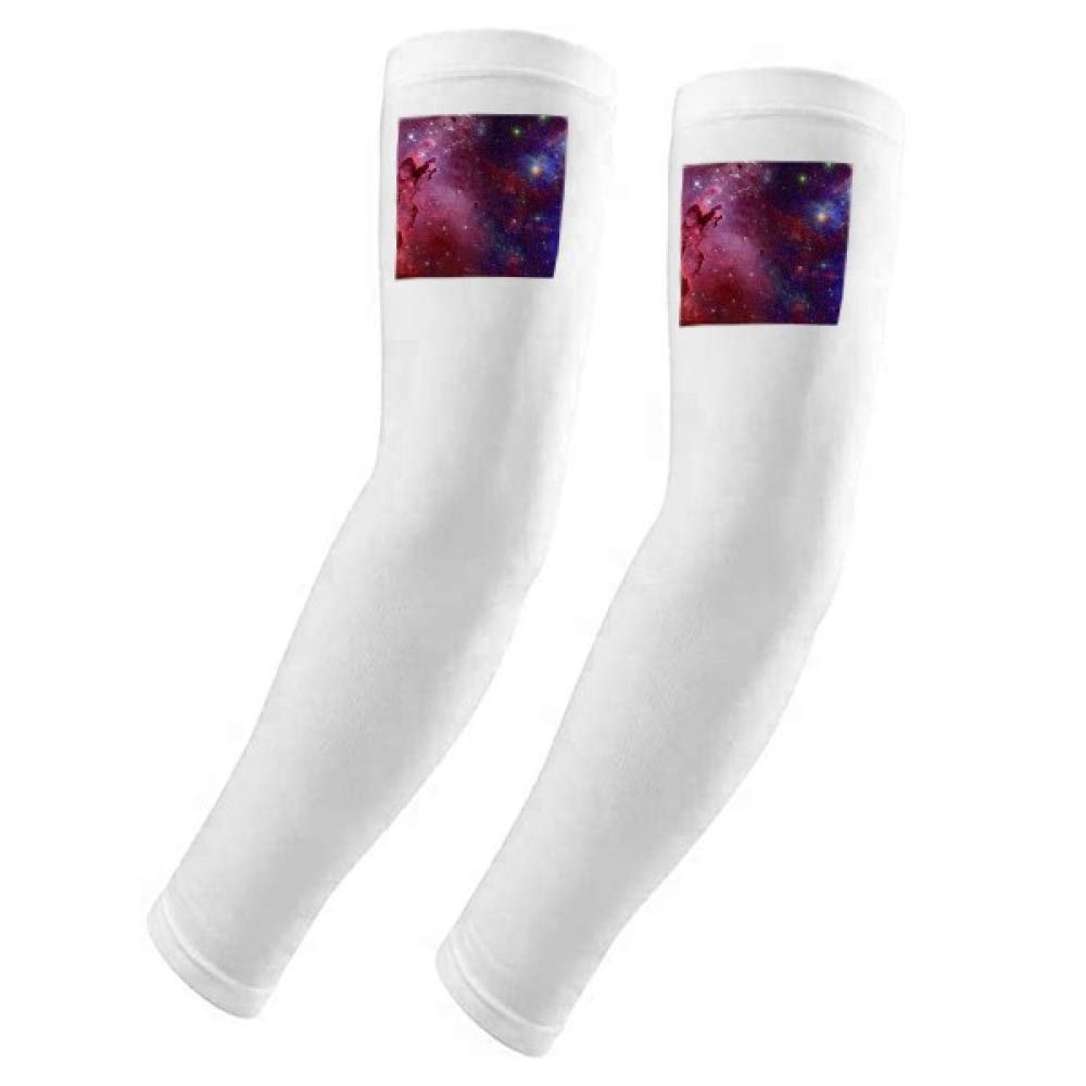 Housse de protection UV bras éviter coup de soleil étoiles bleu