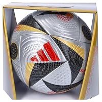 Adidas Fussballliebe Finale Euro 2024 FIFA Quality Pro Ball IS7436, Unisex Footballs, Silver, 5 EU