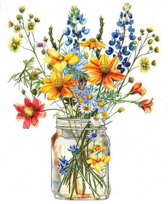 Image of DYAIANGMU Stamping Cross Stitch Kit,Flower Cross Stitch Kit for Adult Beginners, Full Line DIY Cross Stitch Stitching Kit for Home Decor Cross Stitch Patterns 15.7x11.8 inches