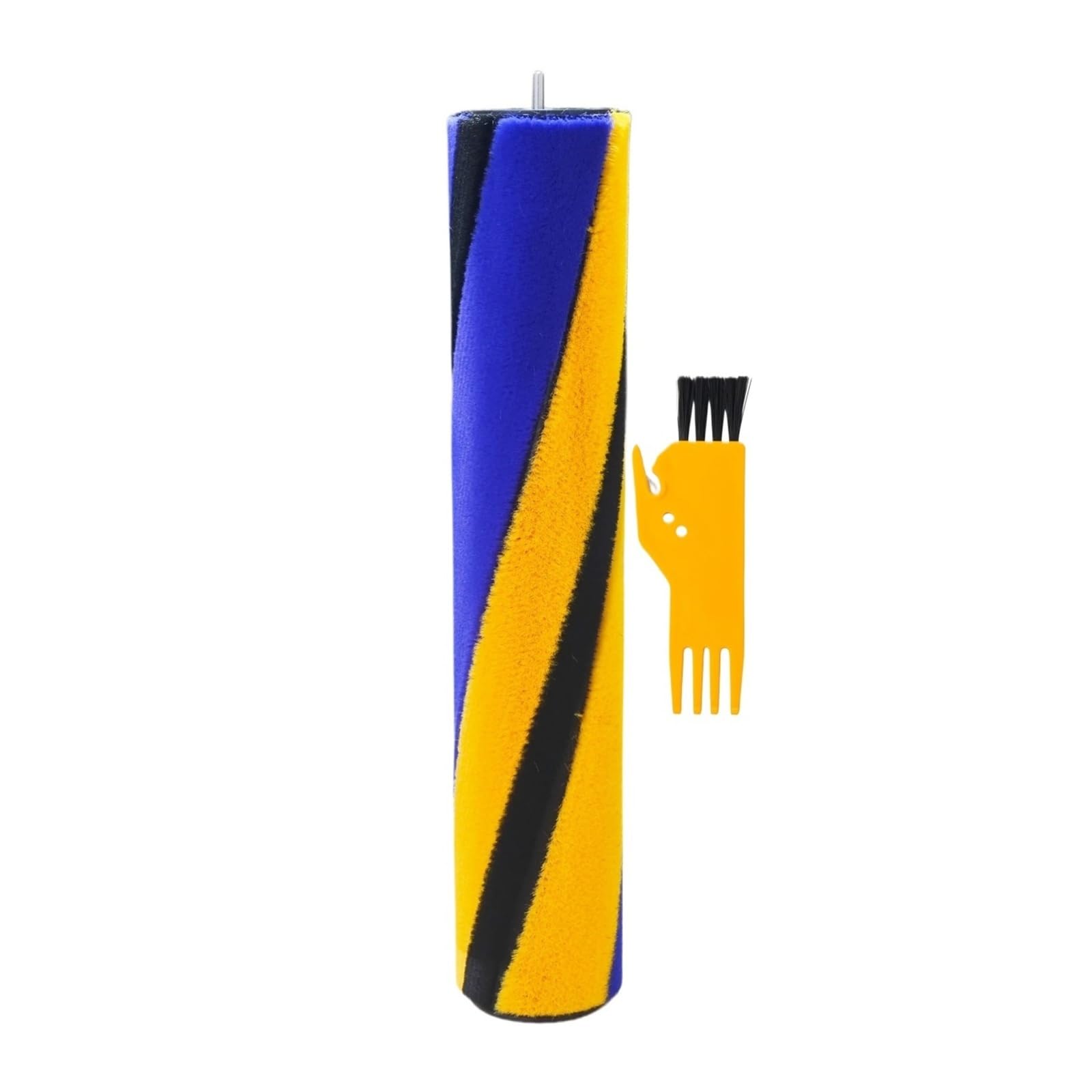 Shiketong Yellow Blue Roller Replacement Brush Roller,Compatible For Dyson,Gen5 V15 V15 Detect Slim V12 Detect Slim V10 Digital V8 Soft Roller Vacuum Cleaner Brush(Yellow Blue Roller)