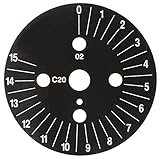 Einteilung: 15min Skalenscheibe ø 60mm Einteilung 15min Nein Drehwinkel 0-290 °