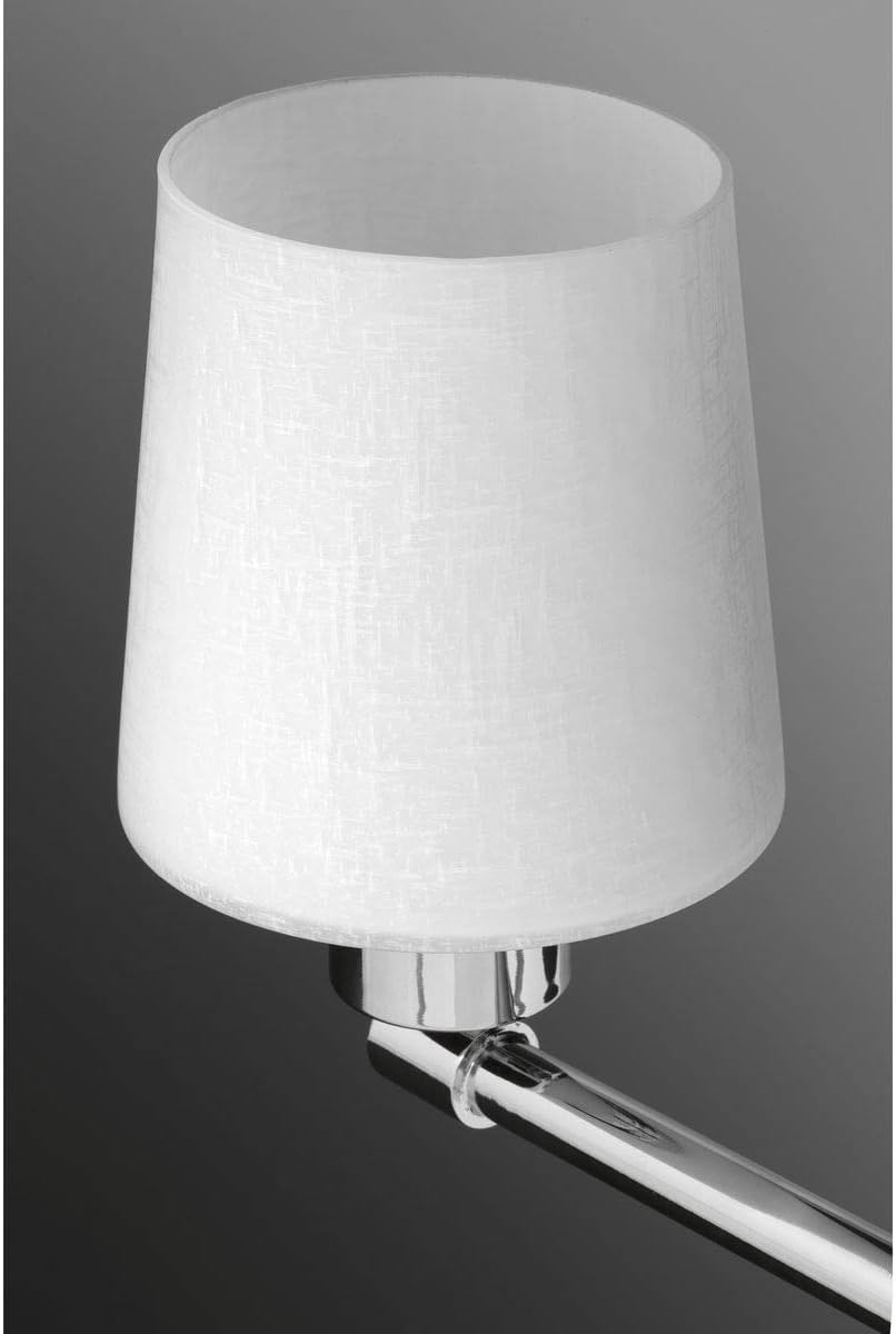 Progress Lighting P300017-015 Glance Two-Light Bath, Brushed Nickel