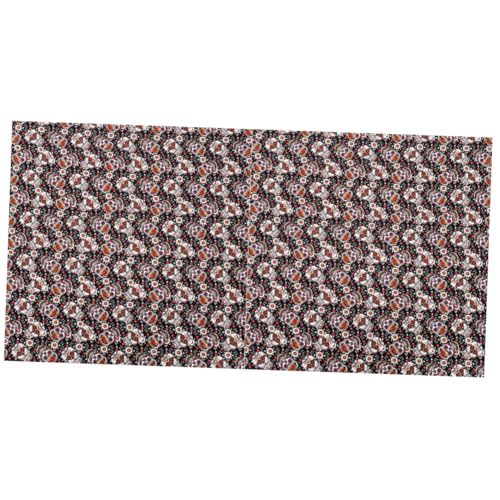Tissu de bricolage Halloween en coton anti-effilochage pour loisirs créatifs