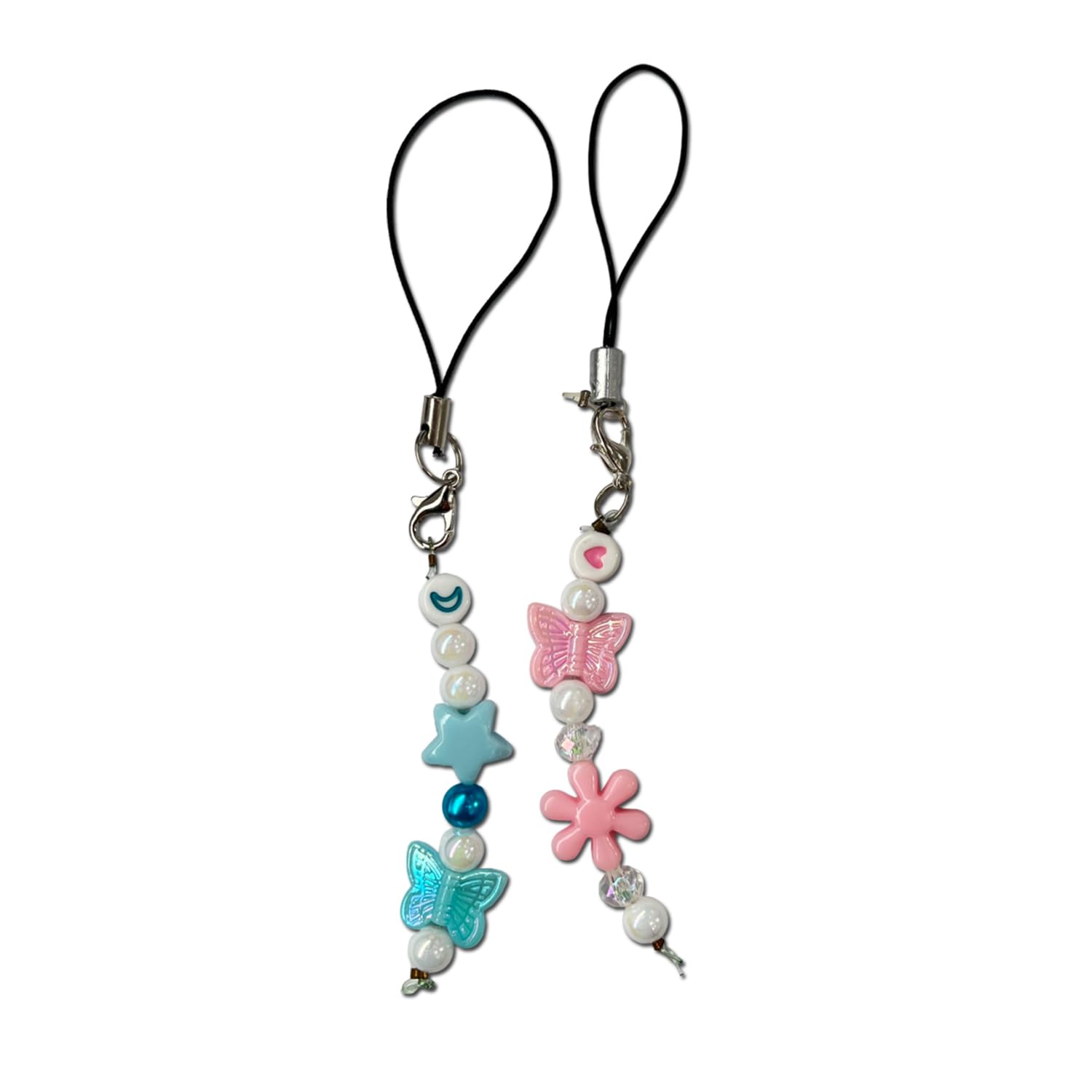 PHONE ANTICS Handmade Phone Charm for Mobile, Tablet, iPad, Airpods, Wallet, Key Ring & Camera – Stylish Gift for Girls | Cute Hanging Jewelry for Handsets, Bags & Accessories (Pack of 2) (B0CW9W3C42) Amazon Price History, Amazon Price Tracker