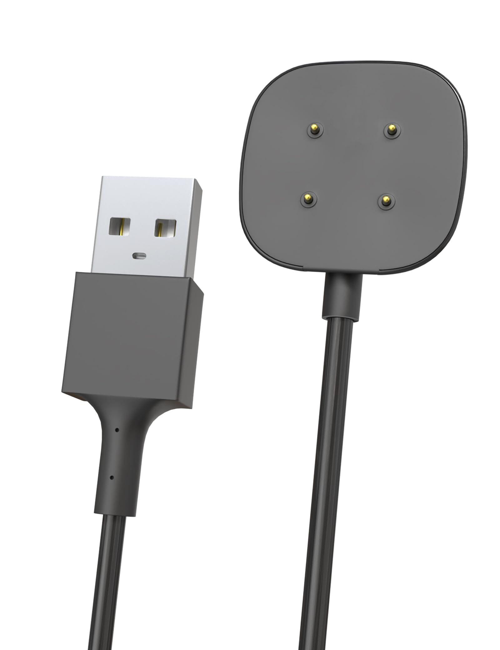 Sinoacc3.3ft/1m Charger for Fitbit Versa 3/4/Sense 2 - USB Magnetic Replacement Charging Cable Dock for Fitbit Versa 3 4 Sense 2 Watch Travel Charger