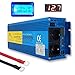 Produktbild Yinleader Spannungswandler 2000W/4000W 12V 230V Reiner Sinus Wechselrichter LED+LCD Power Inverter mit 2 Steckdose und LCD-Display, für Auto, Wohnwagen, Boot, Camping, Reisen