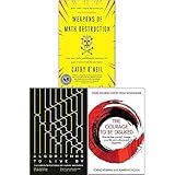 Weapons of Math Destruction, Algorithms to Live By, The Courage To Be Disliked 3 Books Collection...