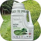 Flawn Seed Kits Mow Less Fine Fescue Grass Seed, 2 Lbs, Low Maintenance Lawn, Shake to Spread, Covers up to 1000 SqFt