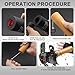 Zhongren Airsoft Grenades CS Dummy Hand Grenade Toys for Army Tactcial Role Play or Movie Prop(Black)