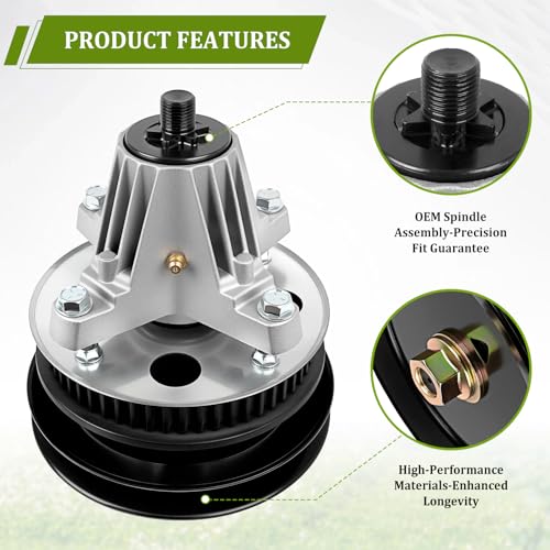 wyevee 918-04512A Deck Spindle Compatible with C ub Cad et LTX1040 LTX1042 ZTT42-i1042, C Raftsman Revolution 42" Deck Mower Replaces 918-04512B, 918-04512, 618-04512B, 618-04512A, 618-04512 by wyevee - Used condition - Image 6