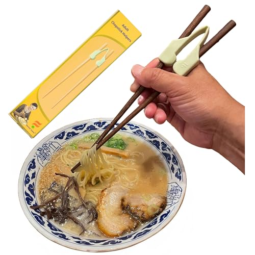 Chopstick Helper for Adults - Reusable Training Chopsticks, Beginner Practice, Easy-to-Use, Right or Left-Handed, Durable & Adjustable by Senior ICare