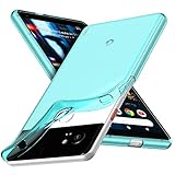 Google Pixel 2 XL Case, Aeska Ultra [Slim Thin] Flexible TPU Gel Rubber Soft Skin Silicone Protective Case Cover For Google Pixel 2 XL (Mint)