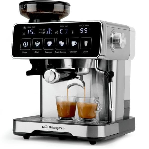 Orbegozo Cafetera Expreso EX 8000-1250W- 20 Bares
