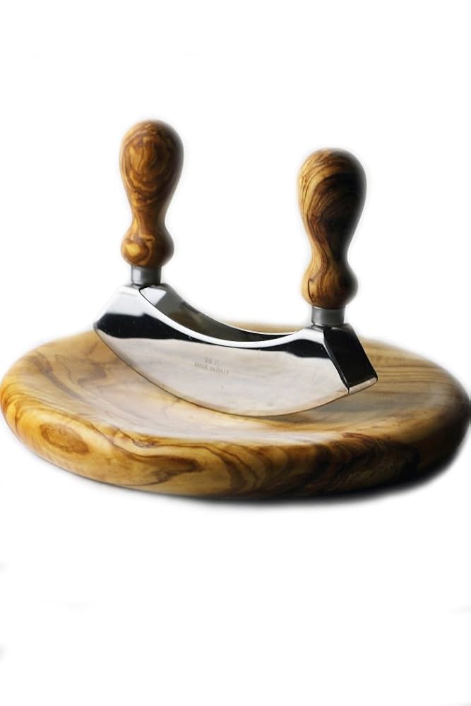 Amazon｜オリーブの木 メッツァルーナ & ボード セット アルテ