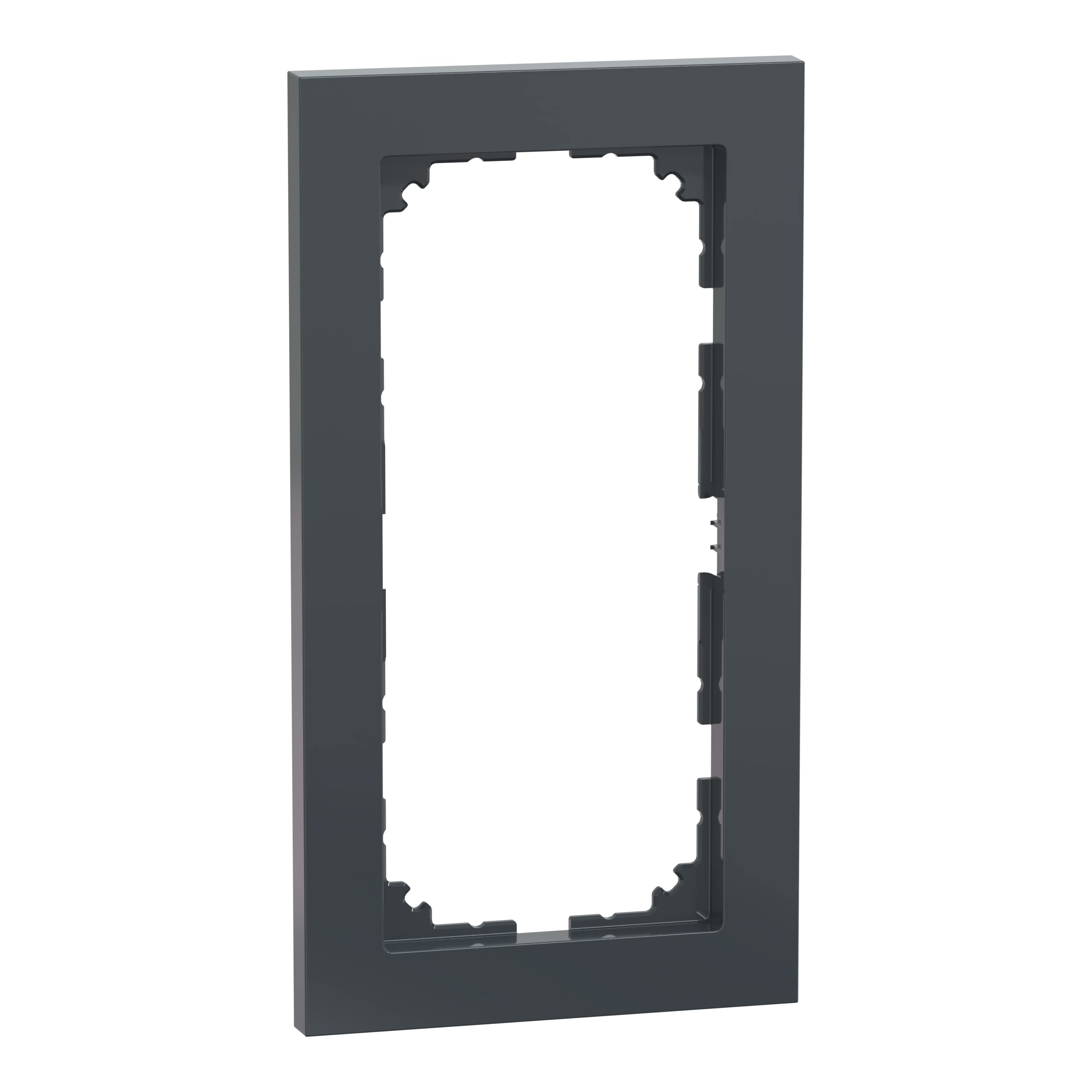 Châssis Merten M-Pure pour harmoniser les prises de votre salon contemporain anthracite