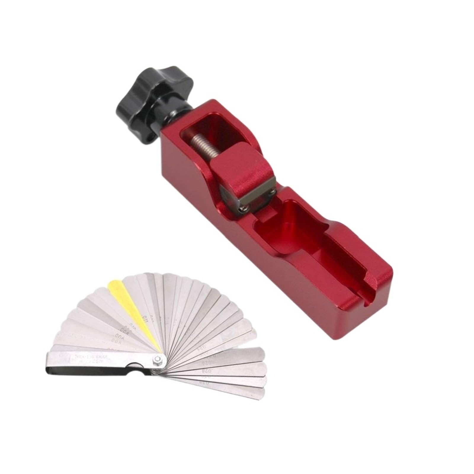 Abrazadera de Cable eléctrico Universal for bujía de coche, línea separadora, Clip de Cable de encendido, decoración automática for bujías de 10mm, 12mm, 14mm y 16mm (Color : Red)