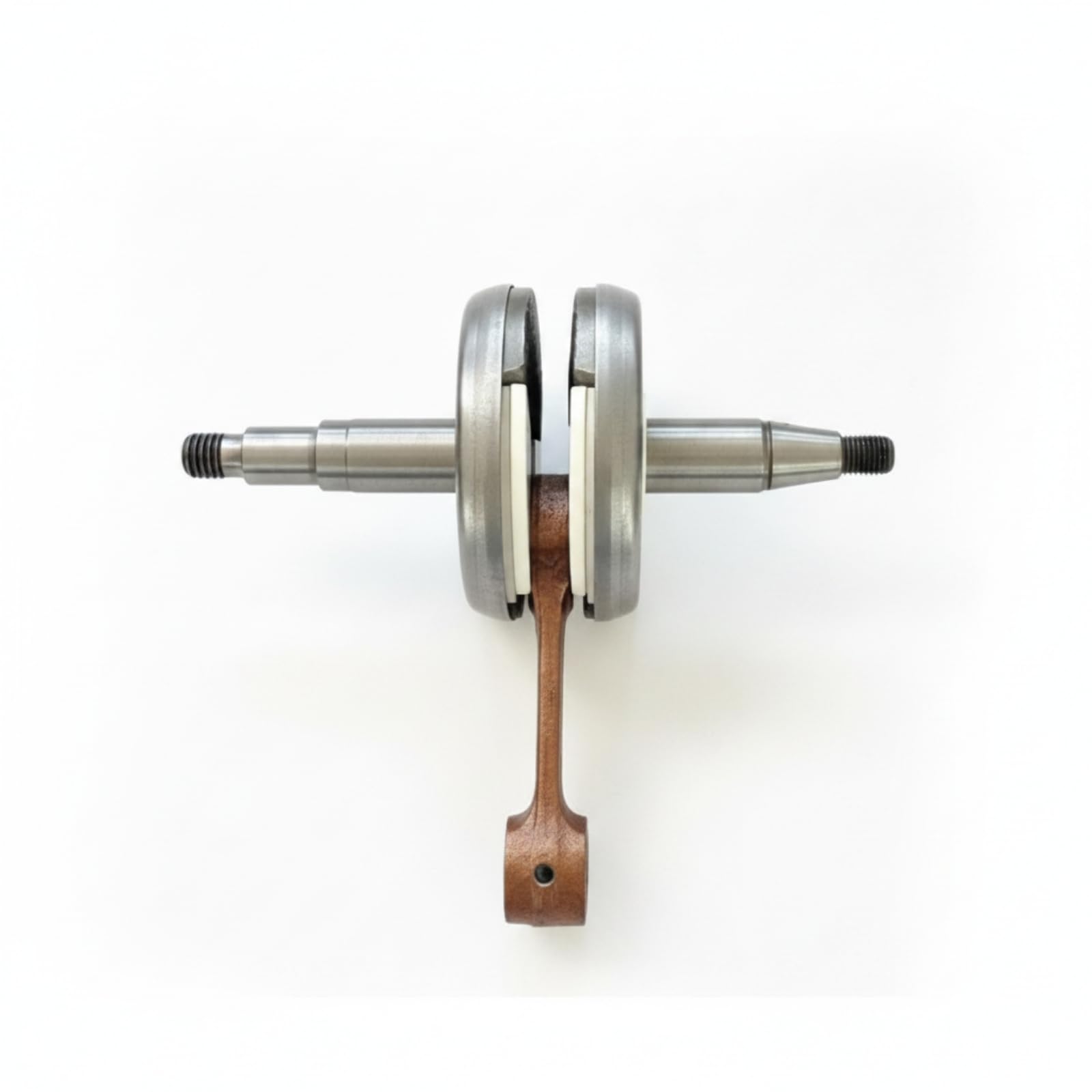 Cigüeñal de Motor Eje Conjunto con Contrapesos Recambio para K760 K770 Metal Robusto Ajusta Longitud de y Timing Adecuado para