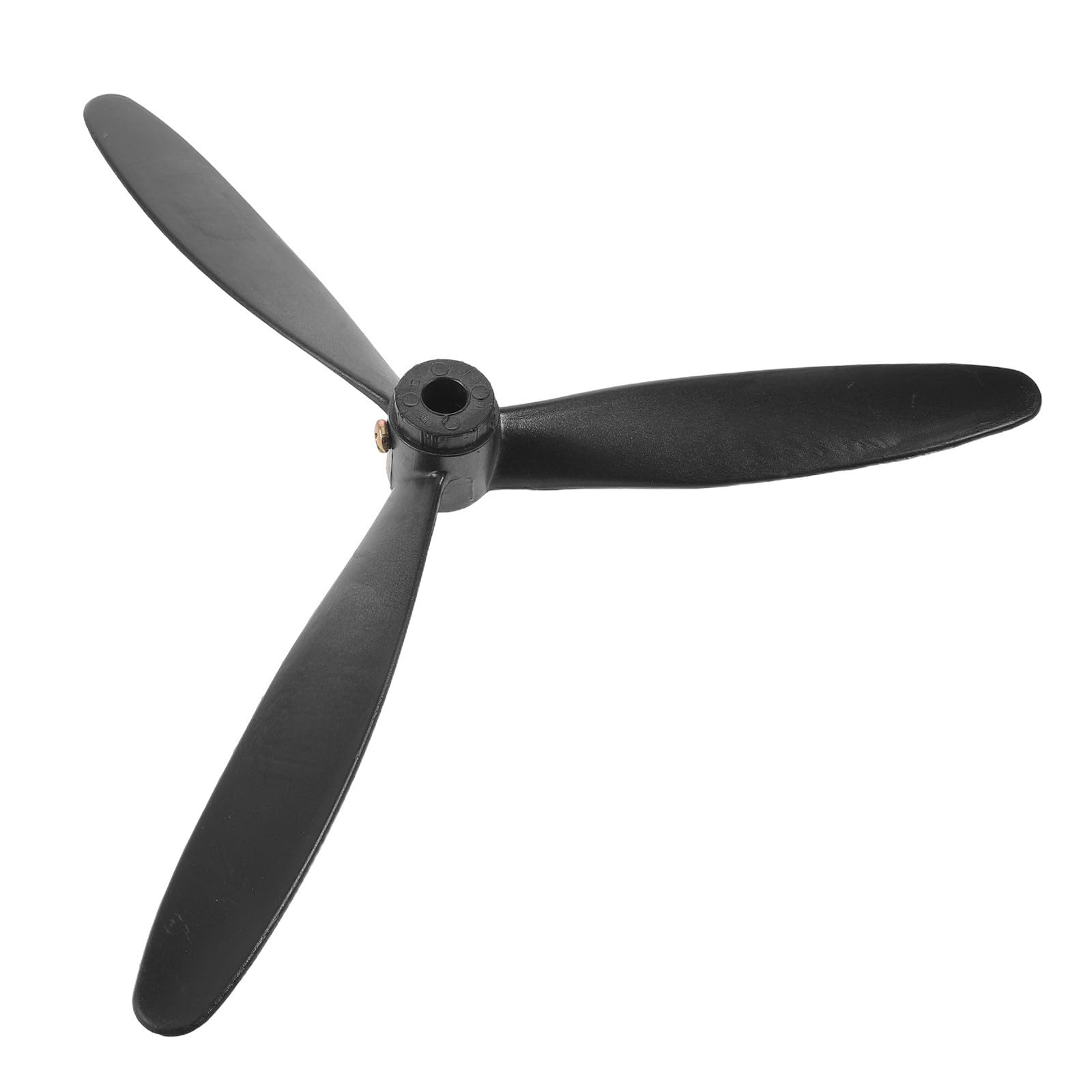 Pale a 3 Lame in Plastica Nera per Ventilatore Industriale, Compatibilità Generale e Materiale Resistente, Ideali per Esterno in Garage o Officina