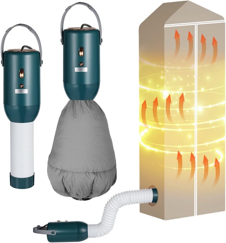 Homaisson Portable Clothes Dryer, 200400W Multifunctional