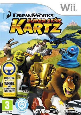 DreamWorks Super Star Kartz with Wheel