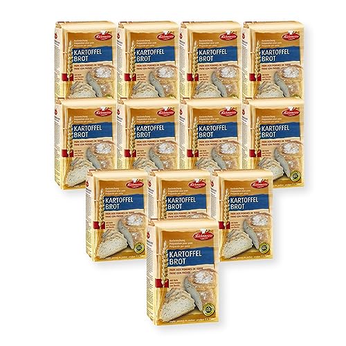 BIELMEIER 12 KG KÜCHENMEISTER Brotbackmischung Kartoffelbrot a 1 KG Frießinger Mühle