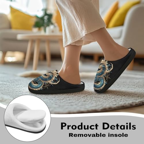 House Slippers for Adults Bedroom Slippers Women Men House Shoes 5