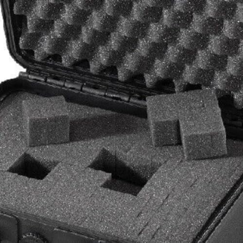 Image of UNICASE Heavy Duty Waterproof Protective Hard Shell Plastic Pelican case for Drones, Cameras & Accessories and Electronic Equipment�s Carry Case with Pick and Pluck, precut Cubed Foam (UW2415FM)