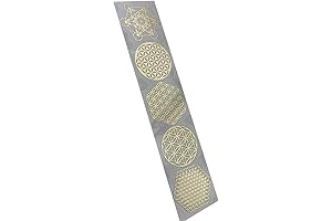 Golden Flower of Life Sacred Geometry Sticker