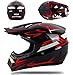 BDUCK D.O.T Casco de moto para niños y jóvenes, para cross y...