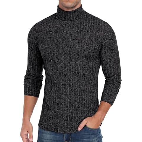 Sailwind Men's Cozy Long Sleeve Turtleneck Jumper Cover