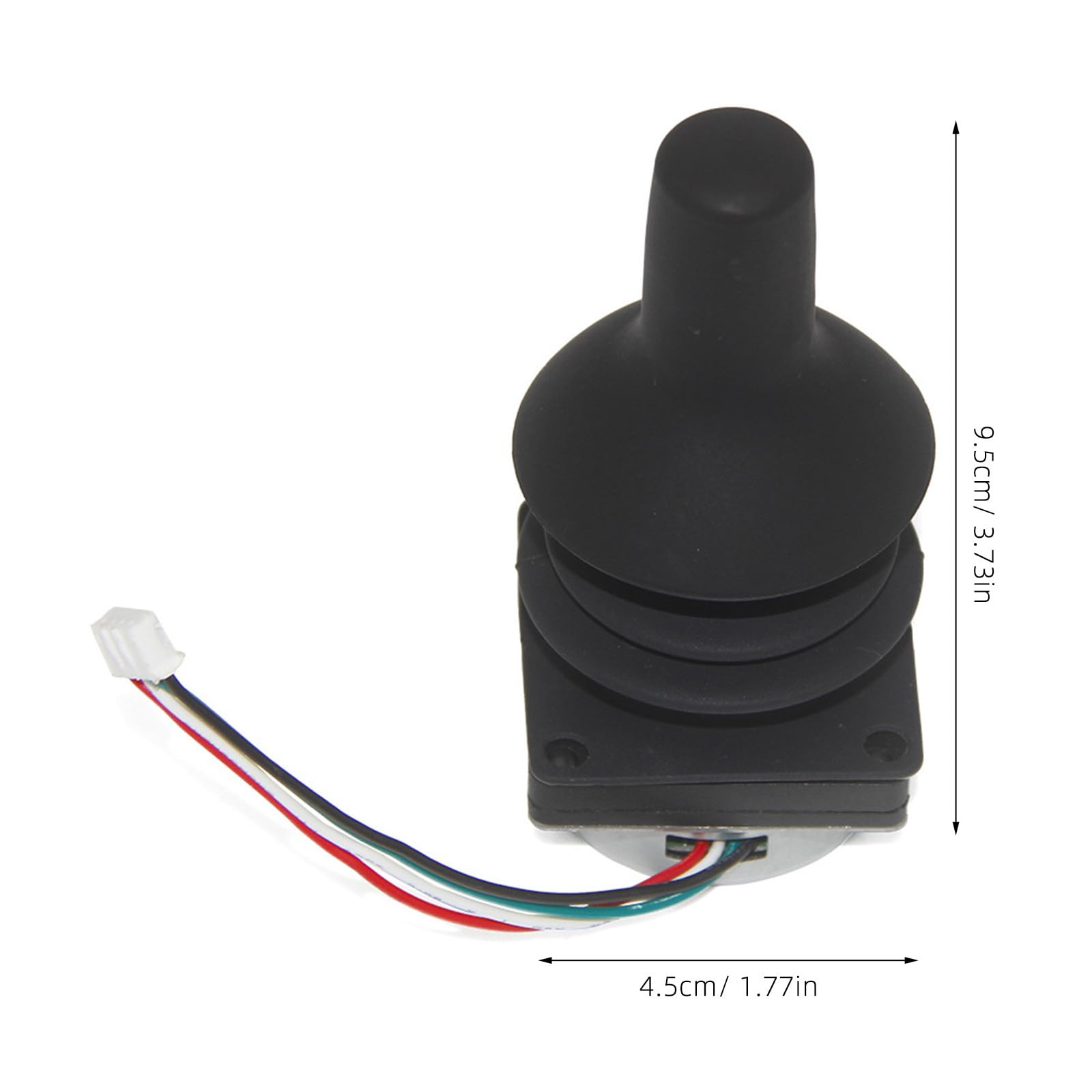 Luxshiny Kit de reparación de joystick de rotación para silla de ruedas - Accesorio de control para silla de ruedas eléctrica para una maniobrabilidad suave para personas mayores con discapacidad -