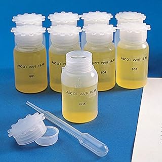 Bottle with Screwcap, Wide Mouth, Round, Graduated, LDPE (Cap: PP), 2000mL, 20/Bag, 2 Bags/Unit, Case of 40