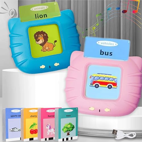 ToyMagic Toddler Toys 224 Words Talking Flash Cards | Educational Learning Talking Toy for 1 2 3 4 5 Year Old Boys and Girls | Preschool Early Talking Flashcards Toy for Kids | Montessori Kids Toy (B0D4V2N32K) Amazon Price History, Amazon Price Tracker