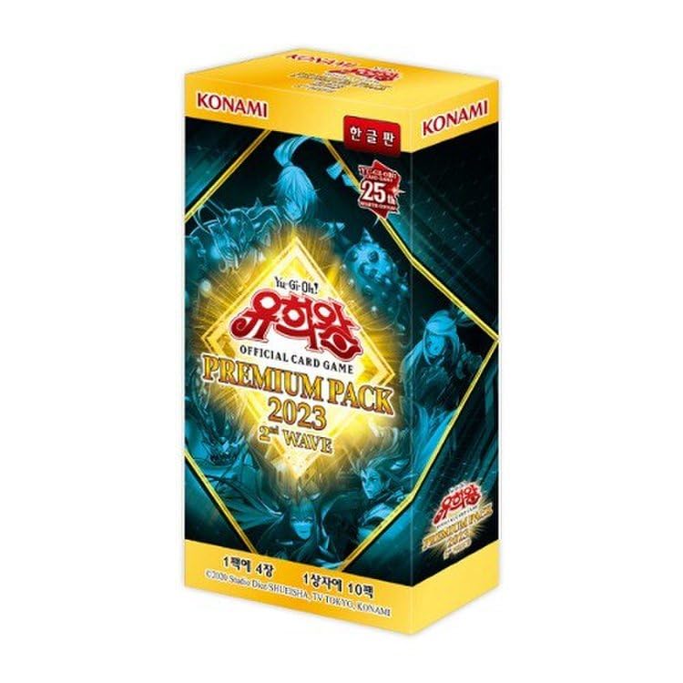 Premium Pack 2023 2nd Wave Booster Box Korean Ver / 10 Packs Included / 4 Cards in 1 Pack