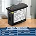 Upgraded PZGXS0J111 Temperature Thermostat with 2 * 10FT NTC Probe Sensors 115V with Sensitive Terminal Blocks，Clips, Plugs and Manual Instruction，Replacement for Carel and All Refrigerator Types