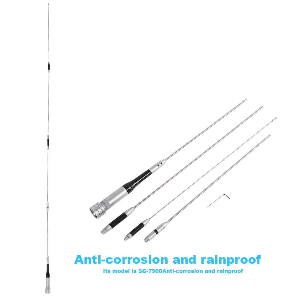 ad alto guadagno Anti-corrosione antipioggia 144/430mhz radio amatoriale bidirezionale UHF con le caratteristiche di anticorrosivo e antipioggia.