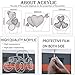 lxwi Tarjetas de Juego Tarjetas Individuales Proxy Black Core Pioneer Custom Black...