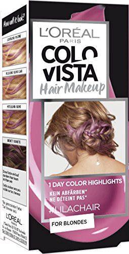 L'Oréal Paris Colovista Hair Makeup 1-Day-Color-Highlights 4 lilachair Cover