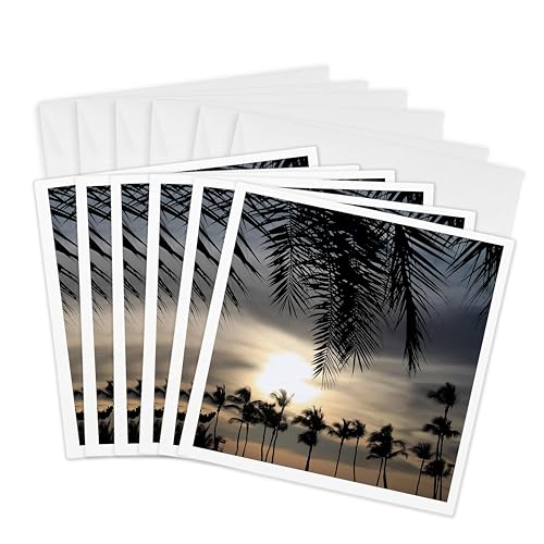 3dRose O[eBOJ[h ? V̖؂̗[ꎞ̃A[õV̖؂̎ʐ^ ? 6 x 6C`A6Zbg (gc_327088_1)