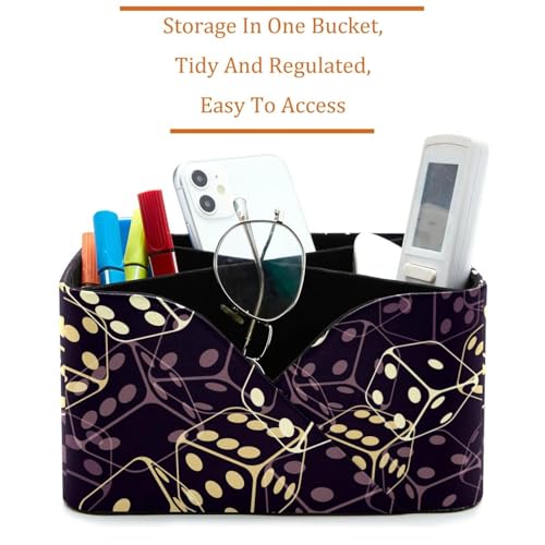 Organiseur de bureau dés 4 compartiments et porte-crayons compact - 3