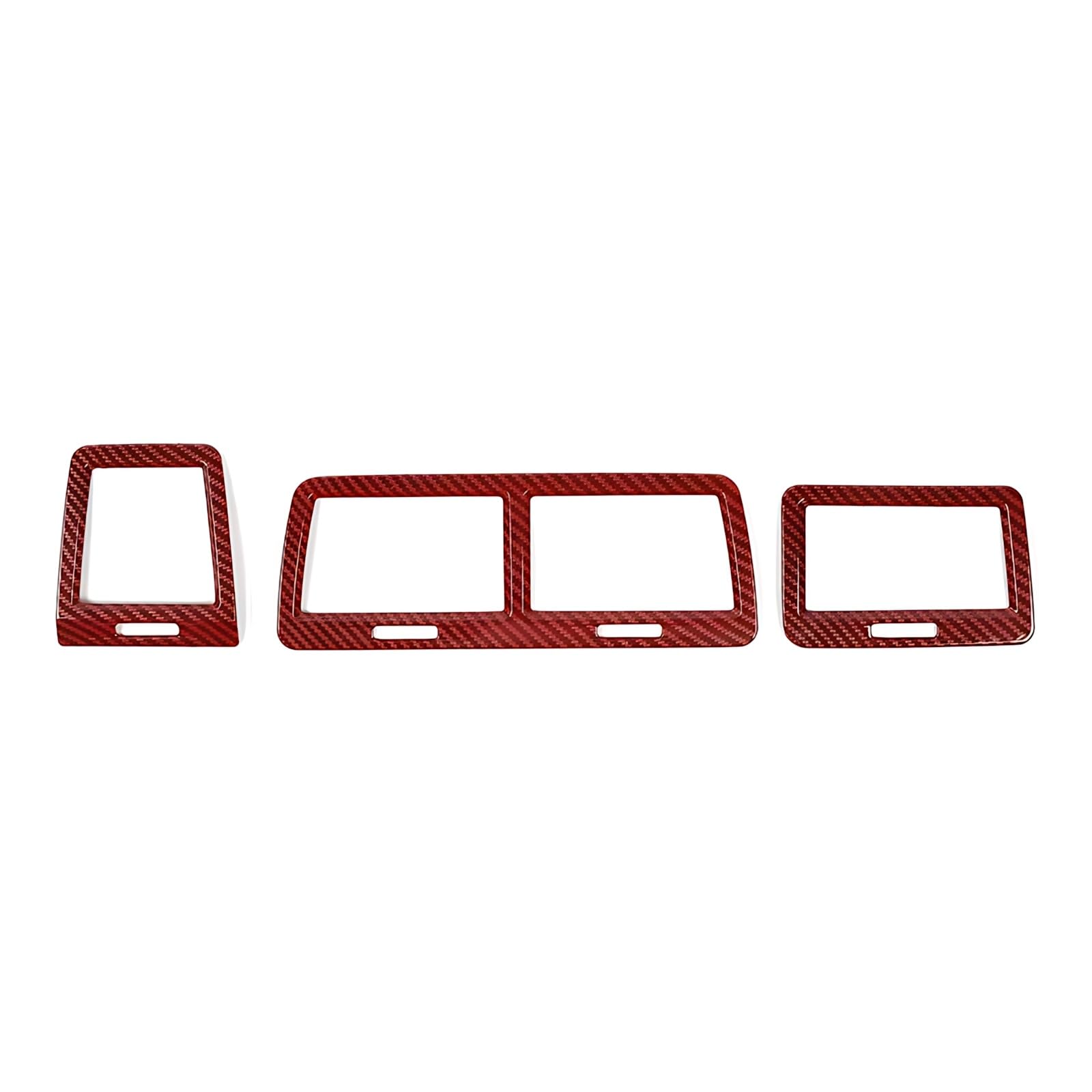 Dashboard Trim Air Vent Compatible with Dodge for Challenger 2009-2014 Car Dashboard Air Vent Trim Frame Air Outlet Decorative Cover Sticker