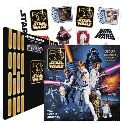 2027 Star Wars 50th Anniversary Collector's Edition Calendar