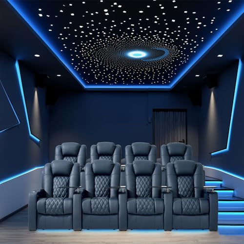 Luxury recliner sofa home theater