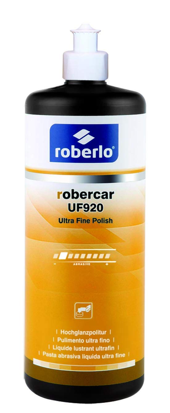 Roberlo ROBERCAR UF920 Ultra Fine Polish - Premium Buffing, Cutting, & Polishing Compound for Automotive Paint Restoration, Polishing Kit - 1KG - High-Gloss Finish
