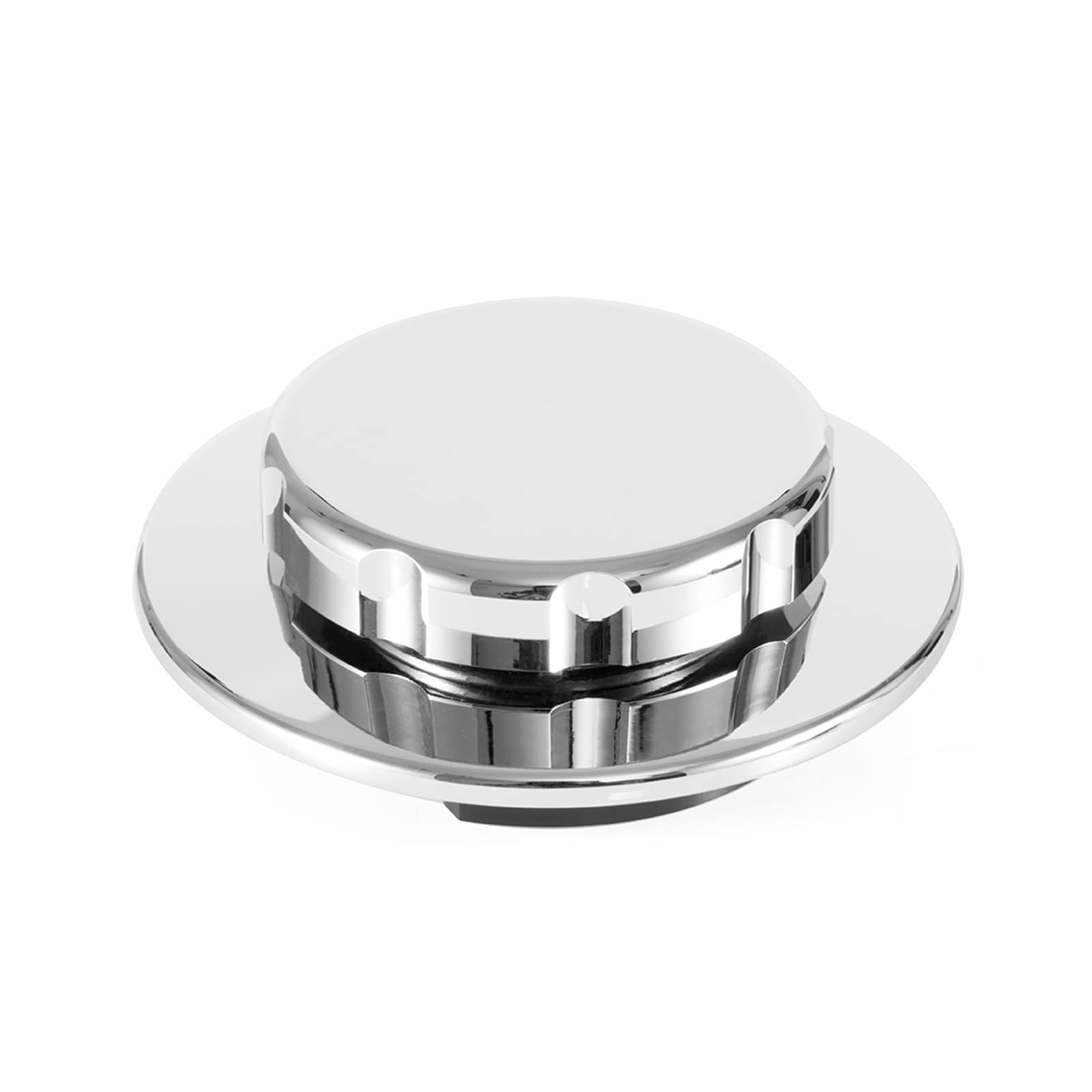 Couvercle de gaz réservoir Ducati Scrambler 15-16 aluminium argent