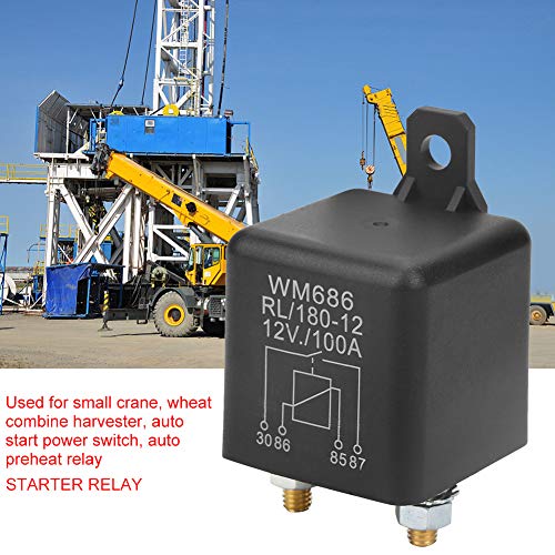 Relè di avvio, WM686 100A DC 12V Relè a 4 pin Relè...