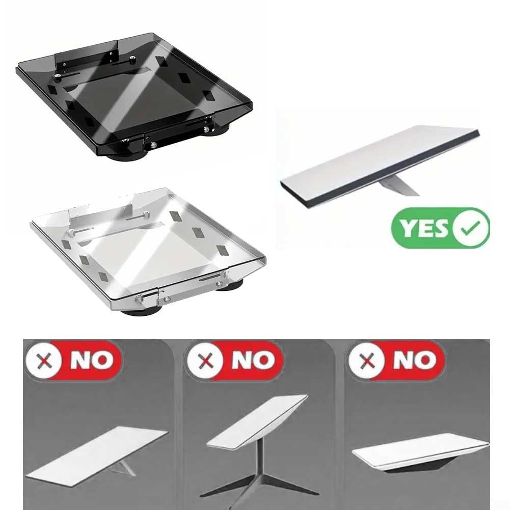 Soporte magnético de montaje de techo para acero al carbono con cubierta de policarbonato transparente, 4 imanes recubiertos de goma para caravana, furgoneta, barco, camión, pintura, fuerte