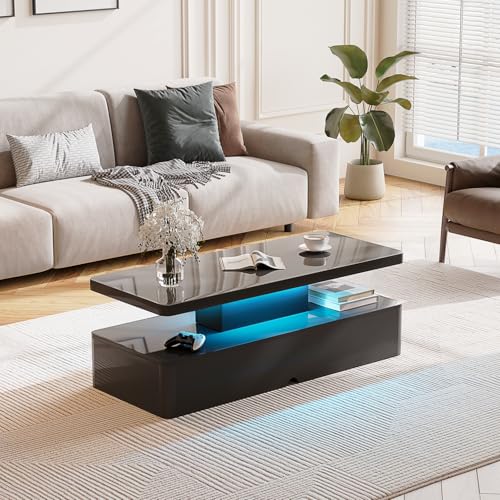 MXV Modern LED Coffee Table