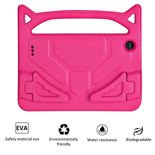 2019 Fire 7 Tablet Case For Kids -Shreborn Kids Shock Proof Case Cover With Handle And Stand For Amazon Kindle Fire 7 Inch Tablet (Compatible With 9Th/7Th/5Th Generation, 2019/2017/2015 Release)-Rose #TOP6