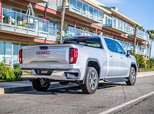 Borla 140794Bc S-Type Cat-Back Exhaust System 3 In. Into Muffler True Dual 4.0 In. X 11.50 In. Single Rolled Angle-Cut Tip Truck Side Exit Black Chrome S-Type Cat-Back Exhaust System #TOP2